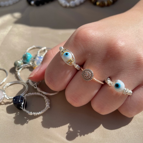 Handmade Gemstone Rings - Picture 3 of 12